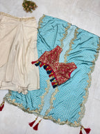 Chinon Silk Western Outfit For Trendy Wedding Sequence Embroidery Work