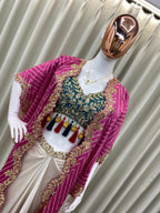 Chinon Silk Western Outfit For Trendy Wedding Sequence Embroidery Work