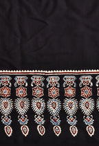 Ajrakh Premium Semi Gaji Silk Saree