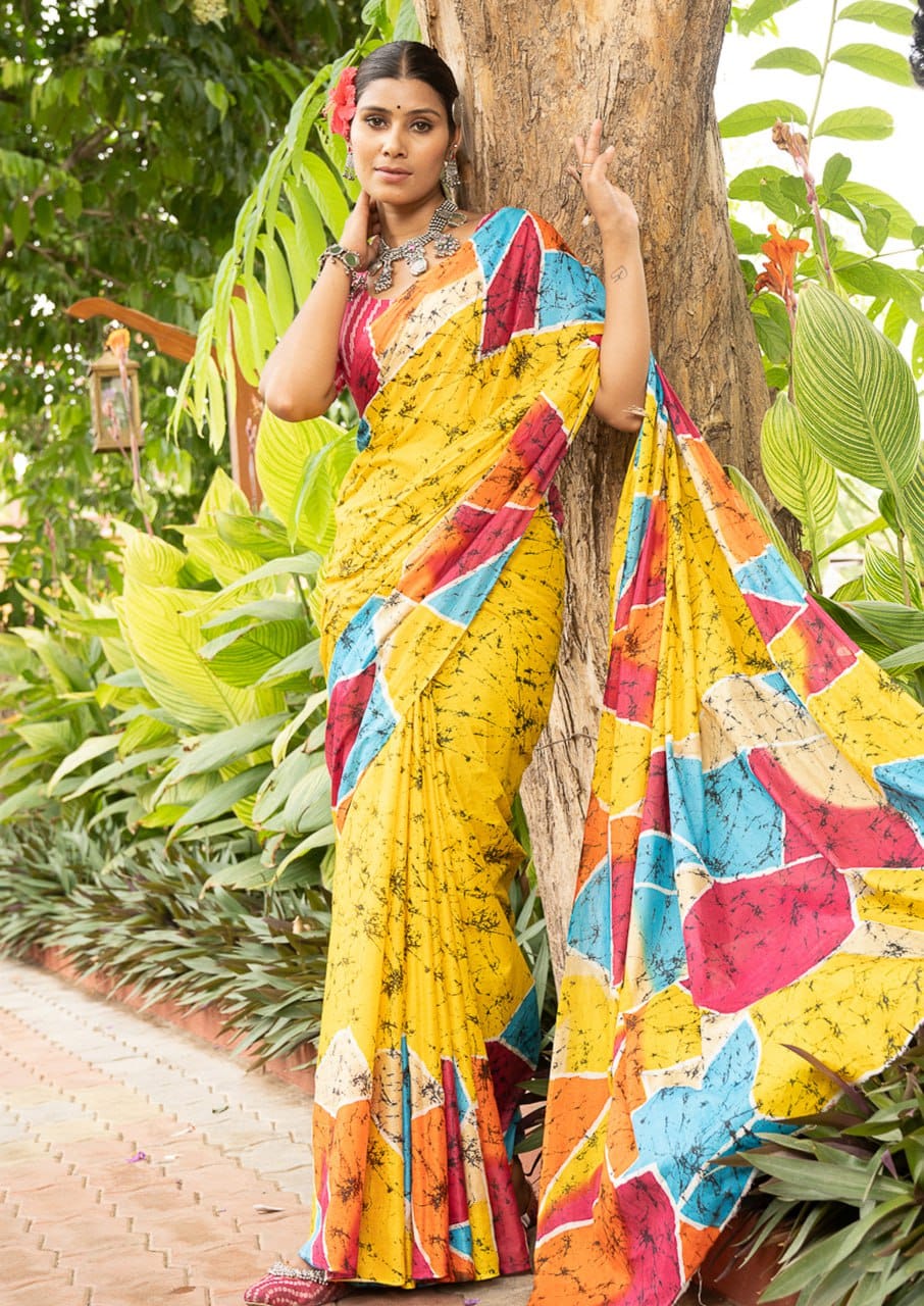 Designer Soft Cotton Saree